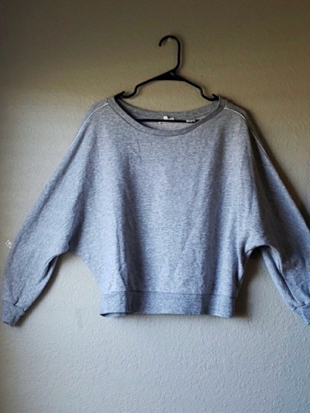 Levi's Sweatshirt Grey Basic Long Balloon Sleeves Pullover Women’s plus size 1X